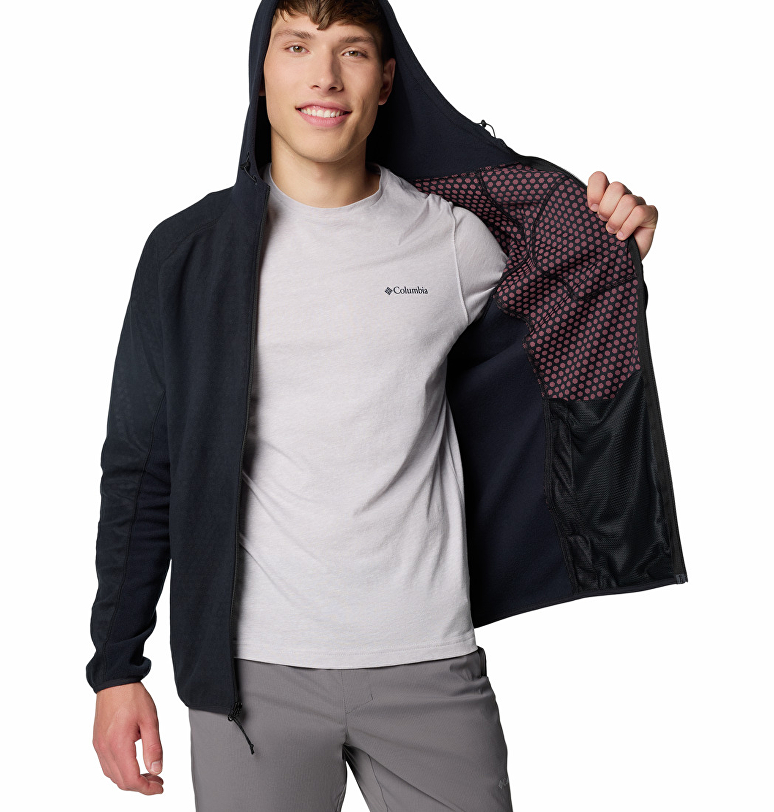 Outdoor Tracks Hooded Full Zip II Erkek Polar Üst