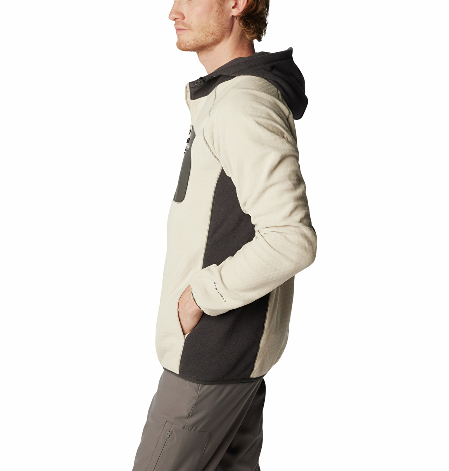 M Outdoor Tracks Hooded Full Zip Erkek Polar Üst