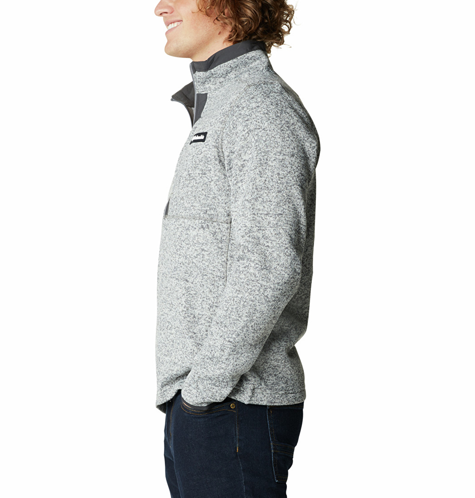 Sweater Weather Half Zip Erkek Polar Üst