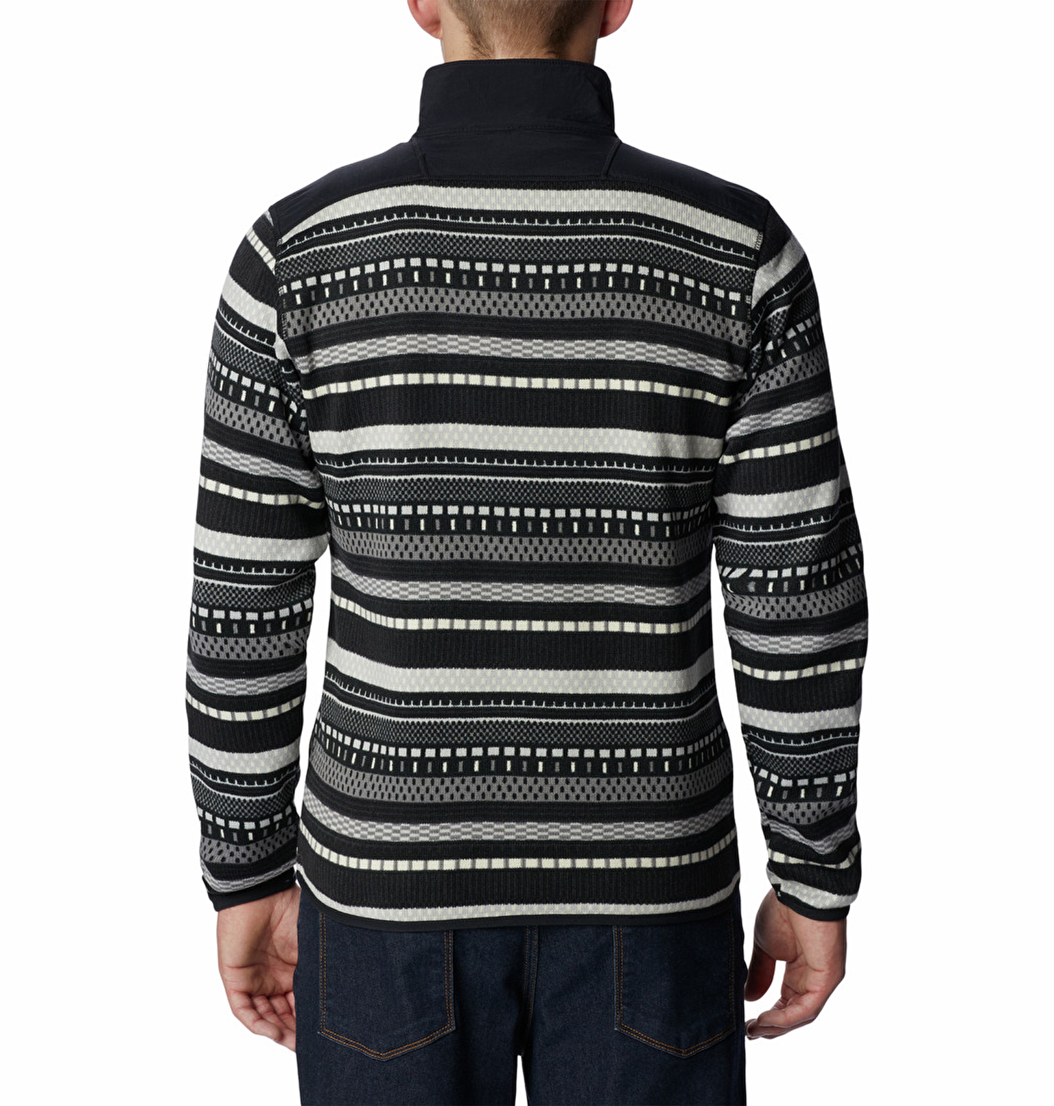 Sweater Weather II Printed Half Zip Erkek Polar Üst