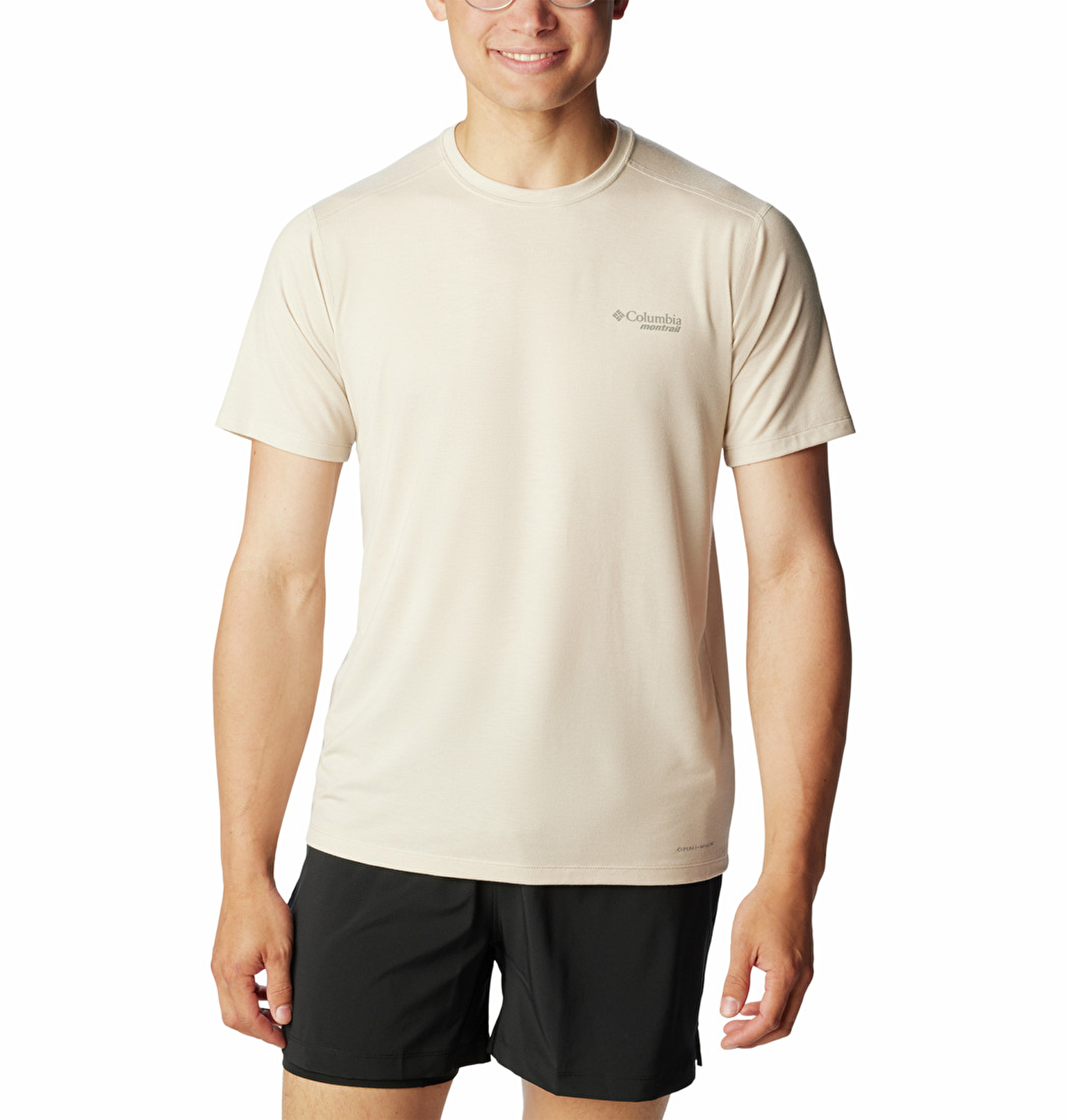 Columbia Erkek Bej M Endless Trail Running Tech K sa Kollu T Shirt 20316912782782XL Columbia