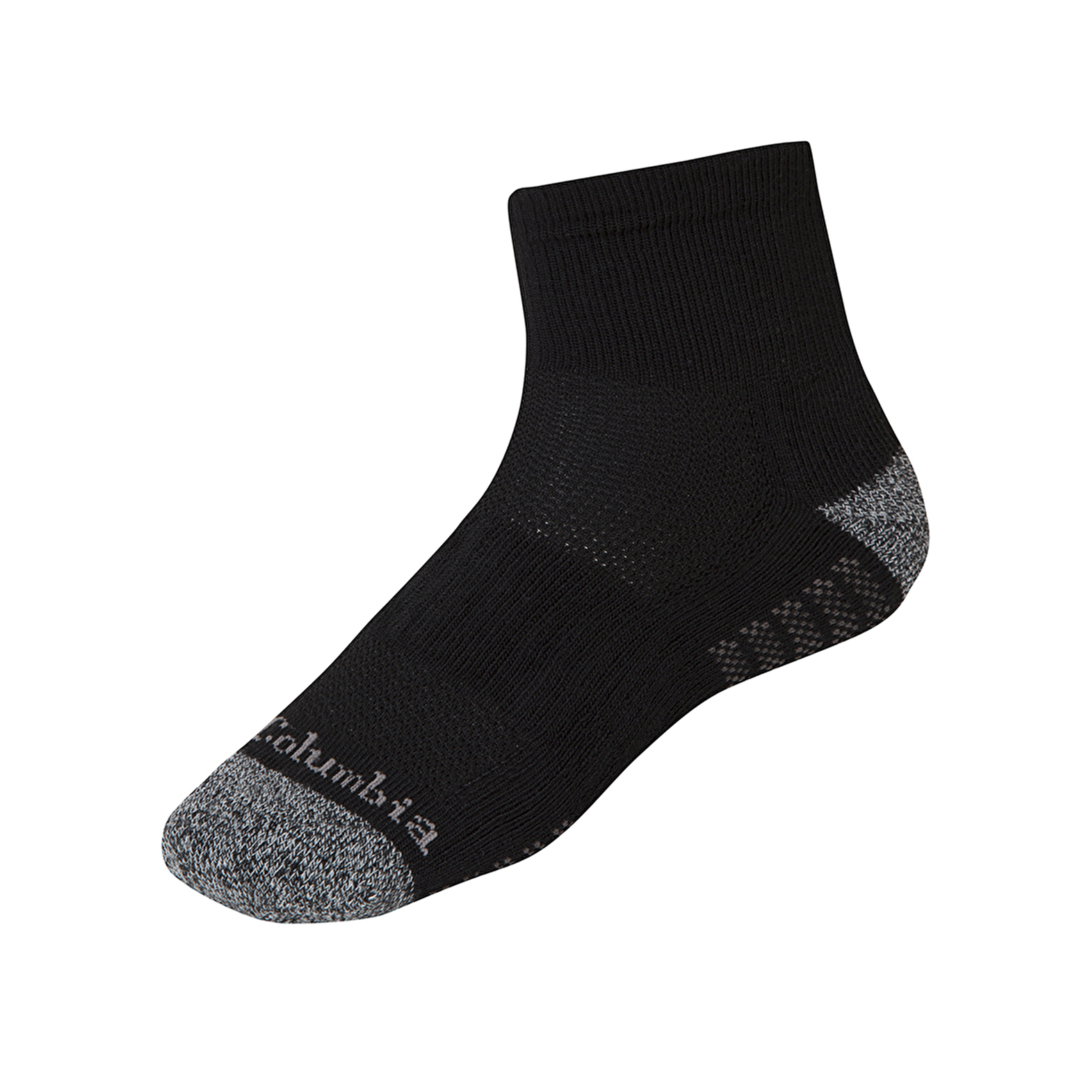 Columbia Erkek Siyah Athletic Fashion NoShow With Pique Footbed 6'lı