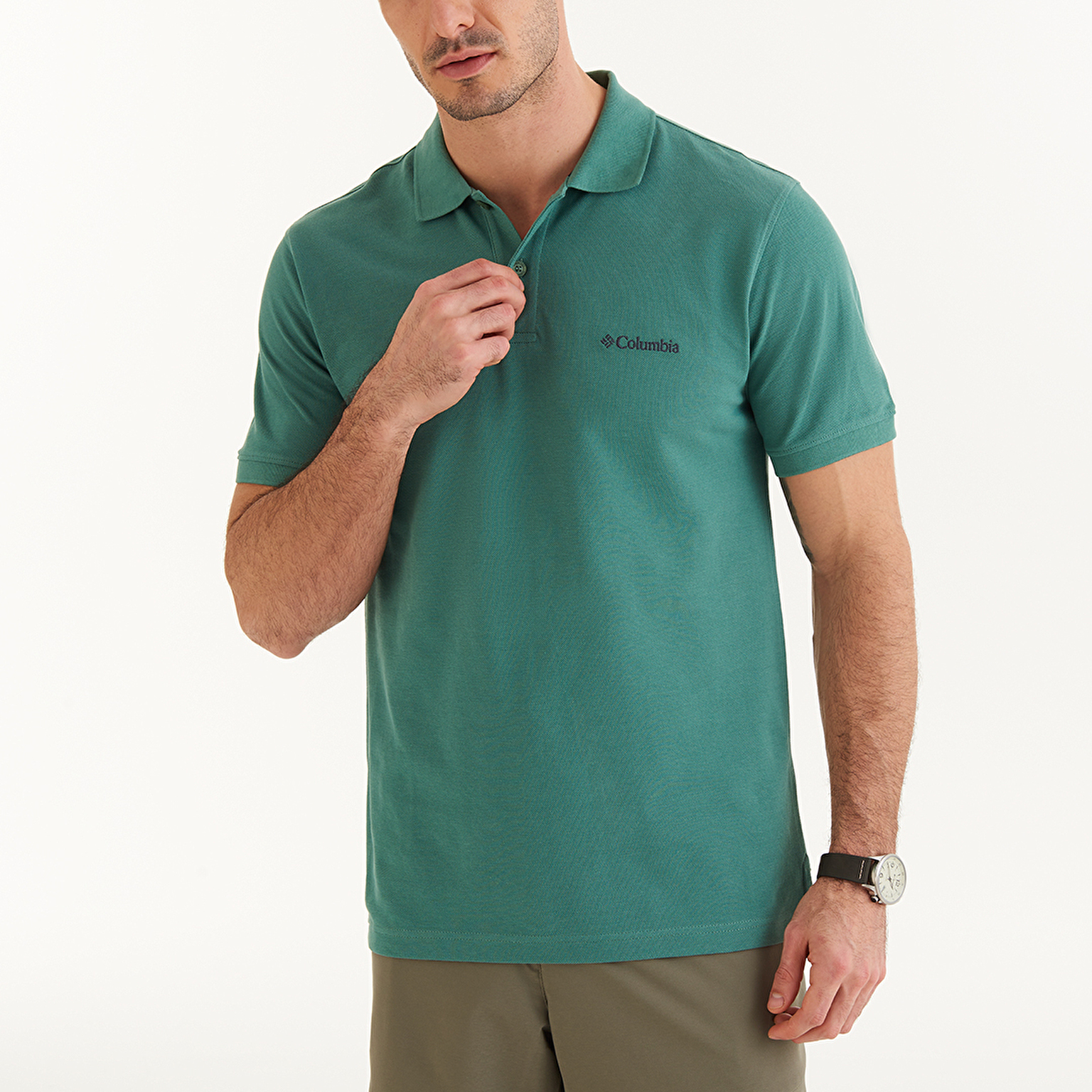 CSC Cascade Range Solid Polo II Erkek Kısa Kollu Polo T-Shirt