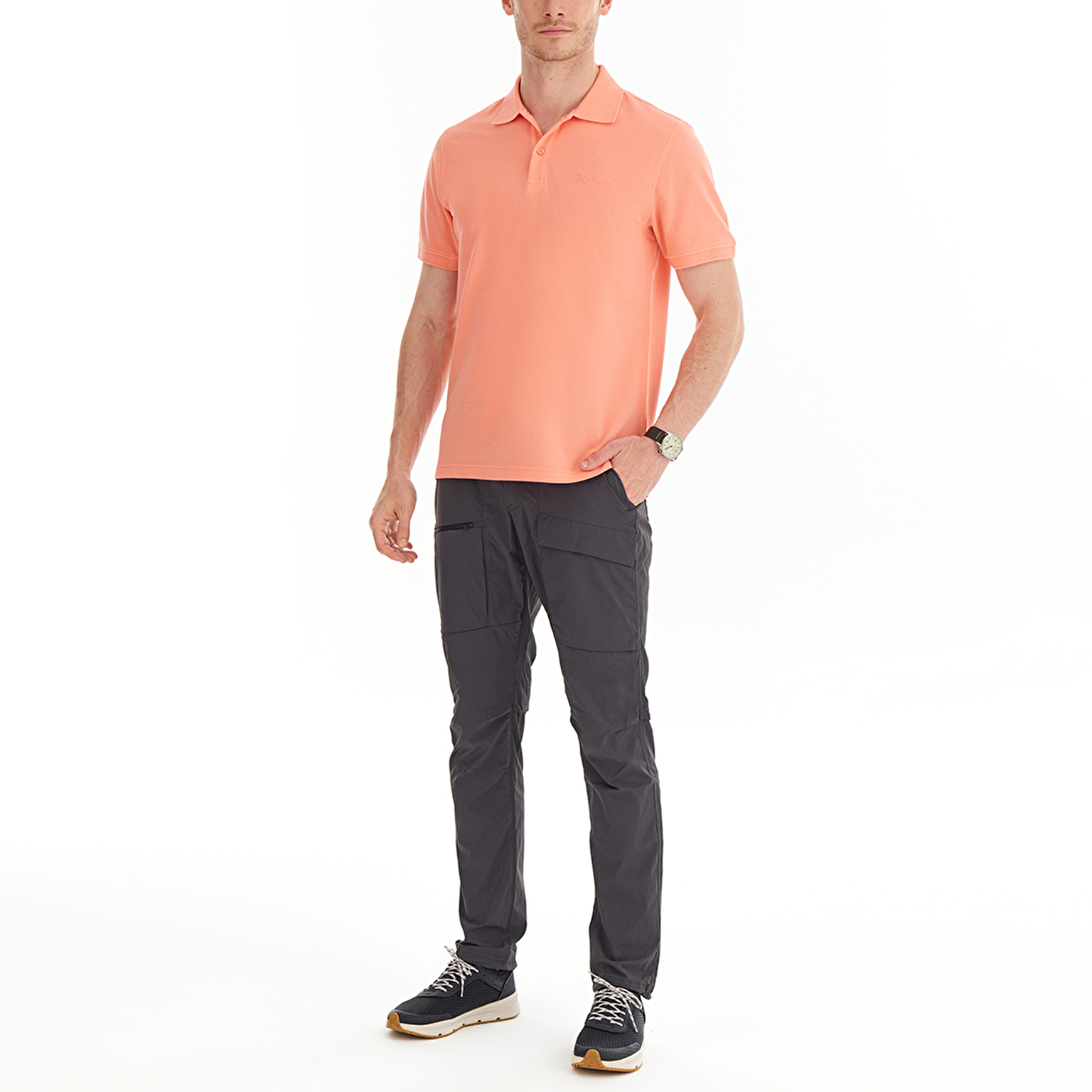 CSC Cascade Range Solid Polo II Erkek Kısa Kollu Polo T-Shirt