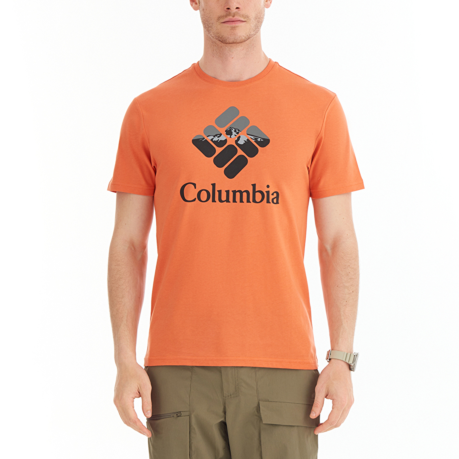 CSC Hood Nightscape Erkek Kısa Kollu T-Shirt