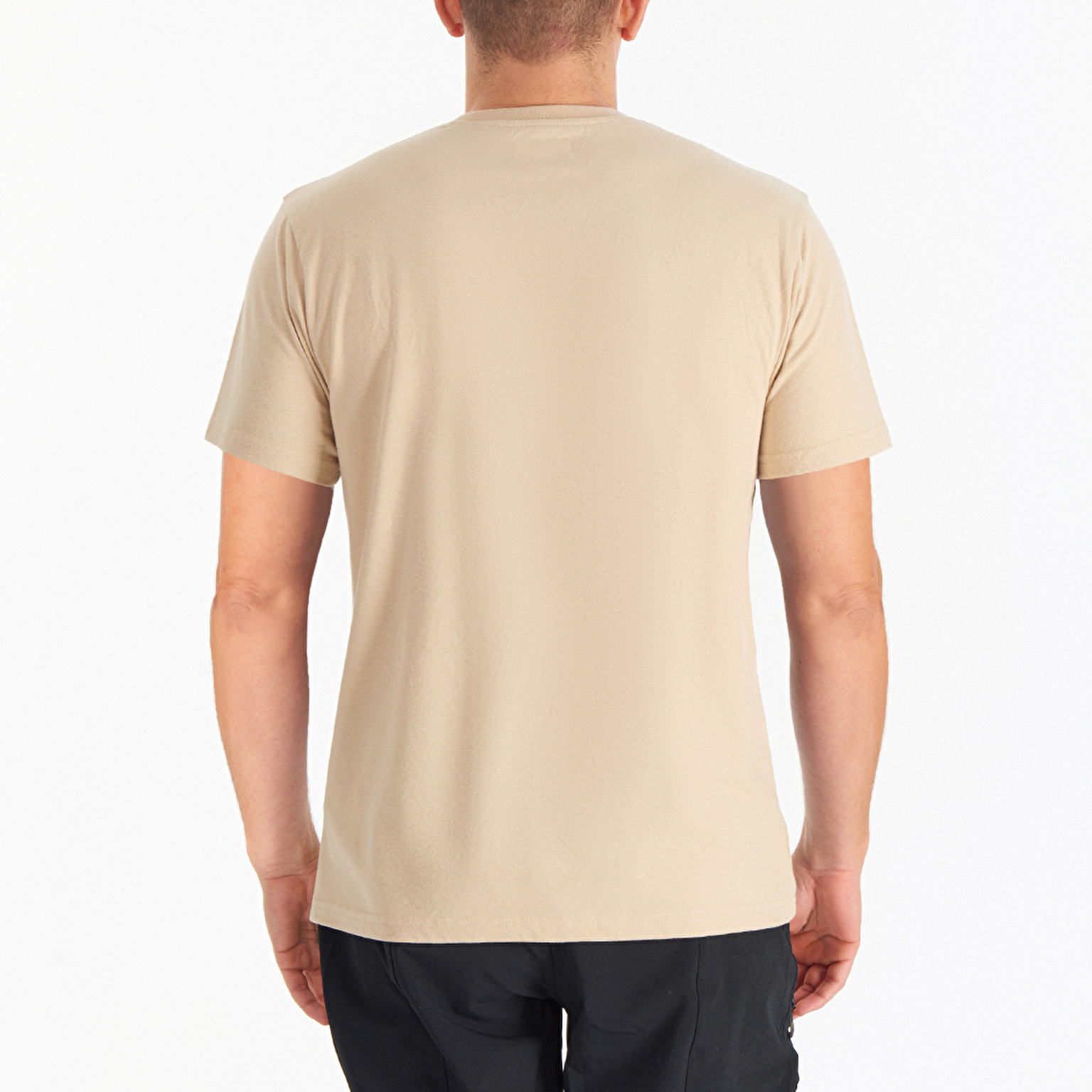 CSC M Basic Logo Brushed Erkek Kısa Kollu T-Shirt