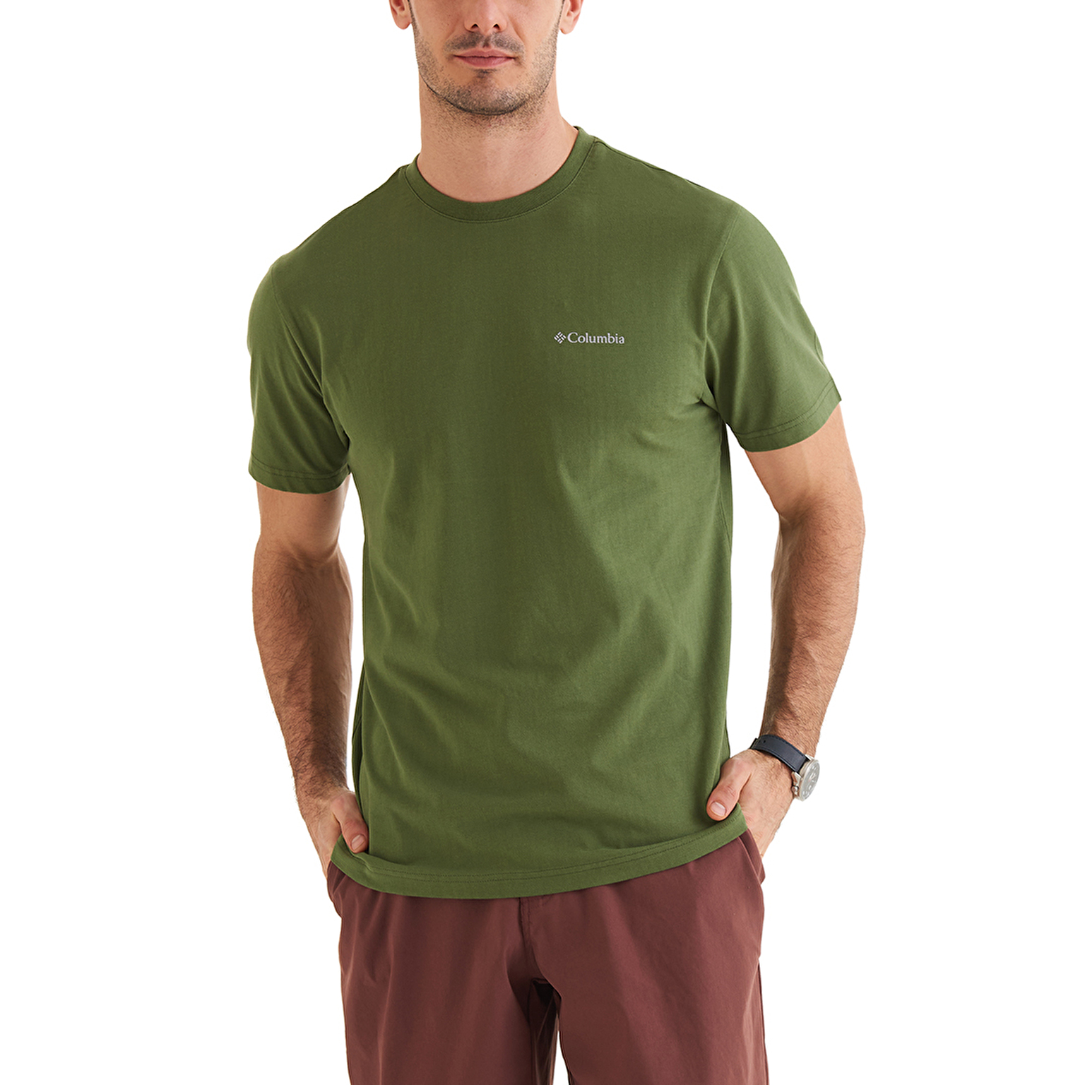 CSC Basic SLogo Brushed Erkek Kısa Kollu T-Shirt