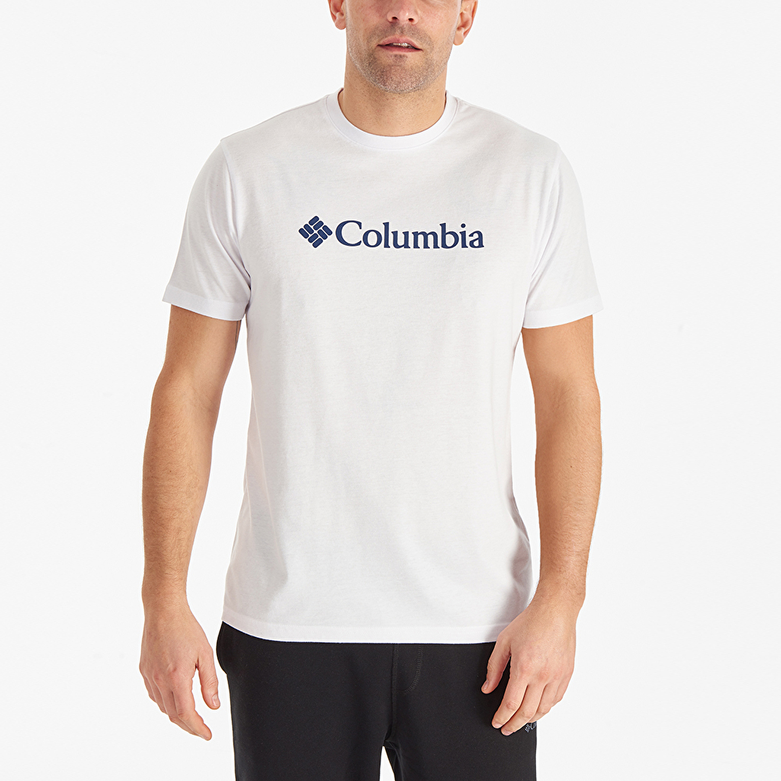CSC M Basic Logo Brushed Erkek K sa Kollu T Shirt Columbia csc-m-basic-logo-brushed-erkek-k-sa-kollu-t-shirt-columbia