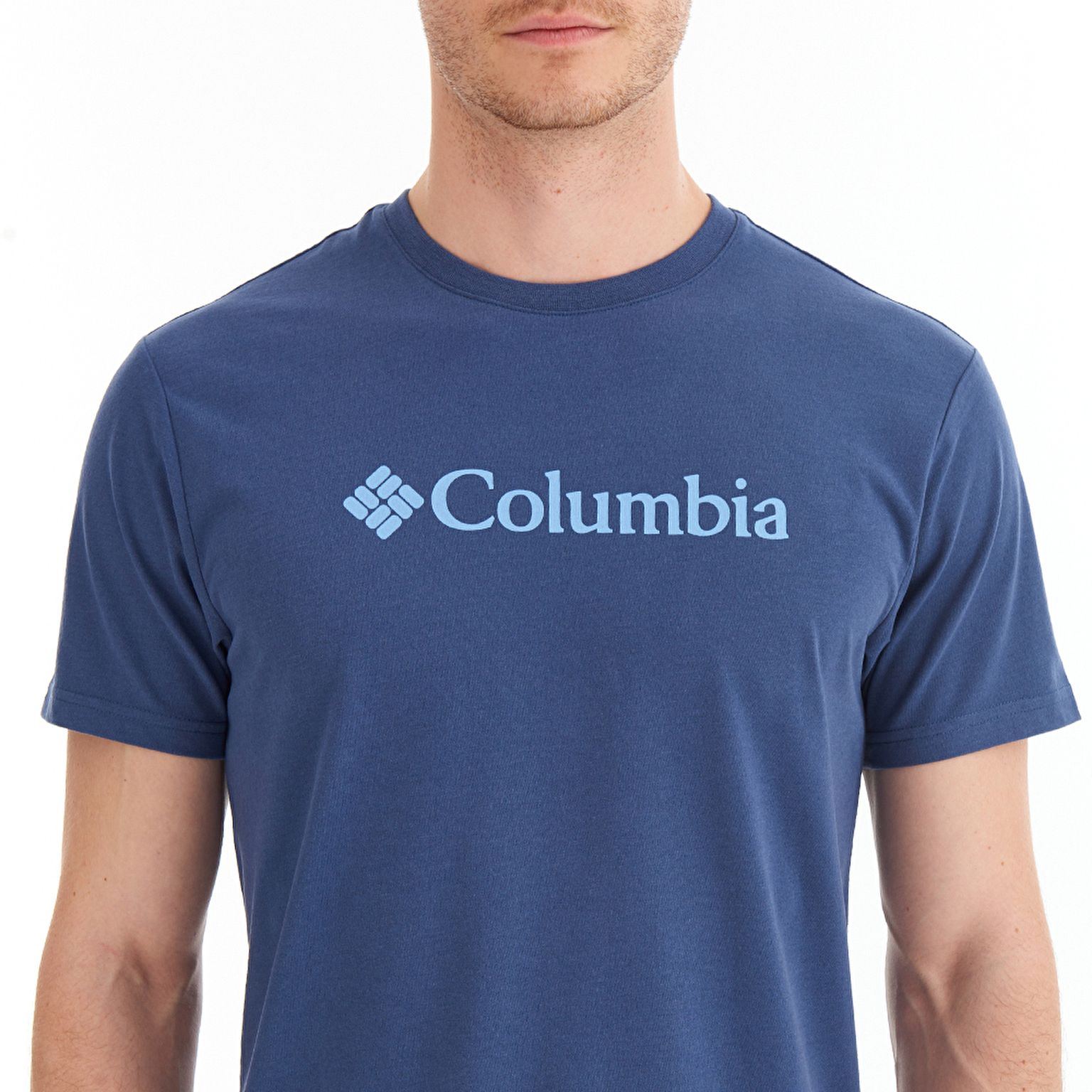 CSC M Basic Logo Brushed Erkek Kısa Kollu T-Shirt