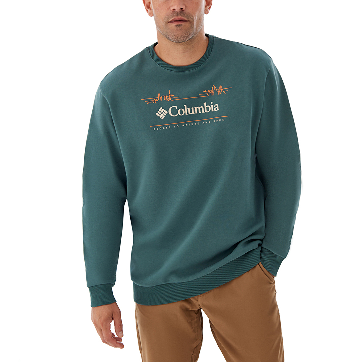 CSC Nature And Back Erkek Sweatshirt