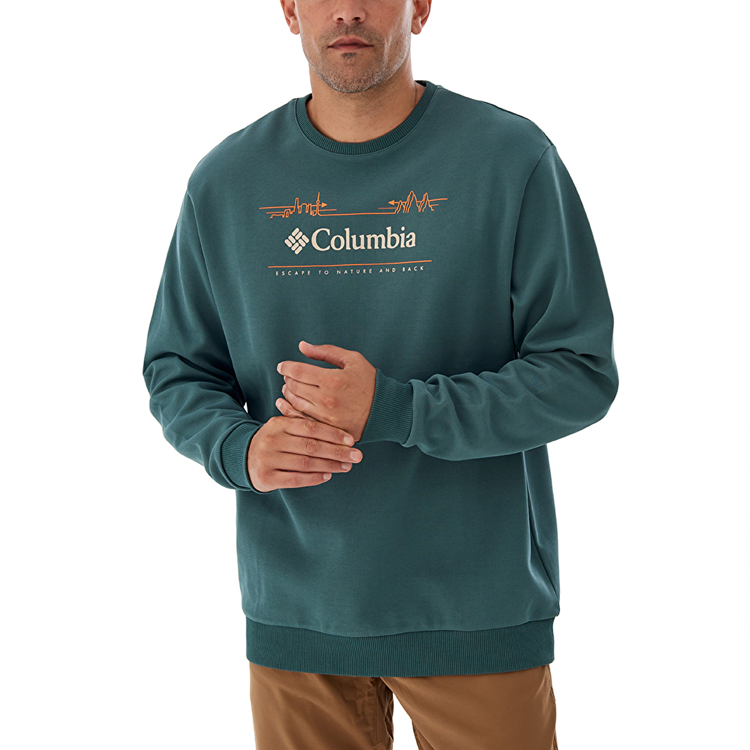 CSC Nature And Back Erkek Sweatshirt