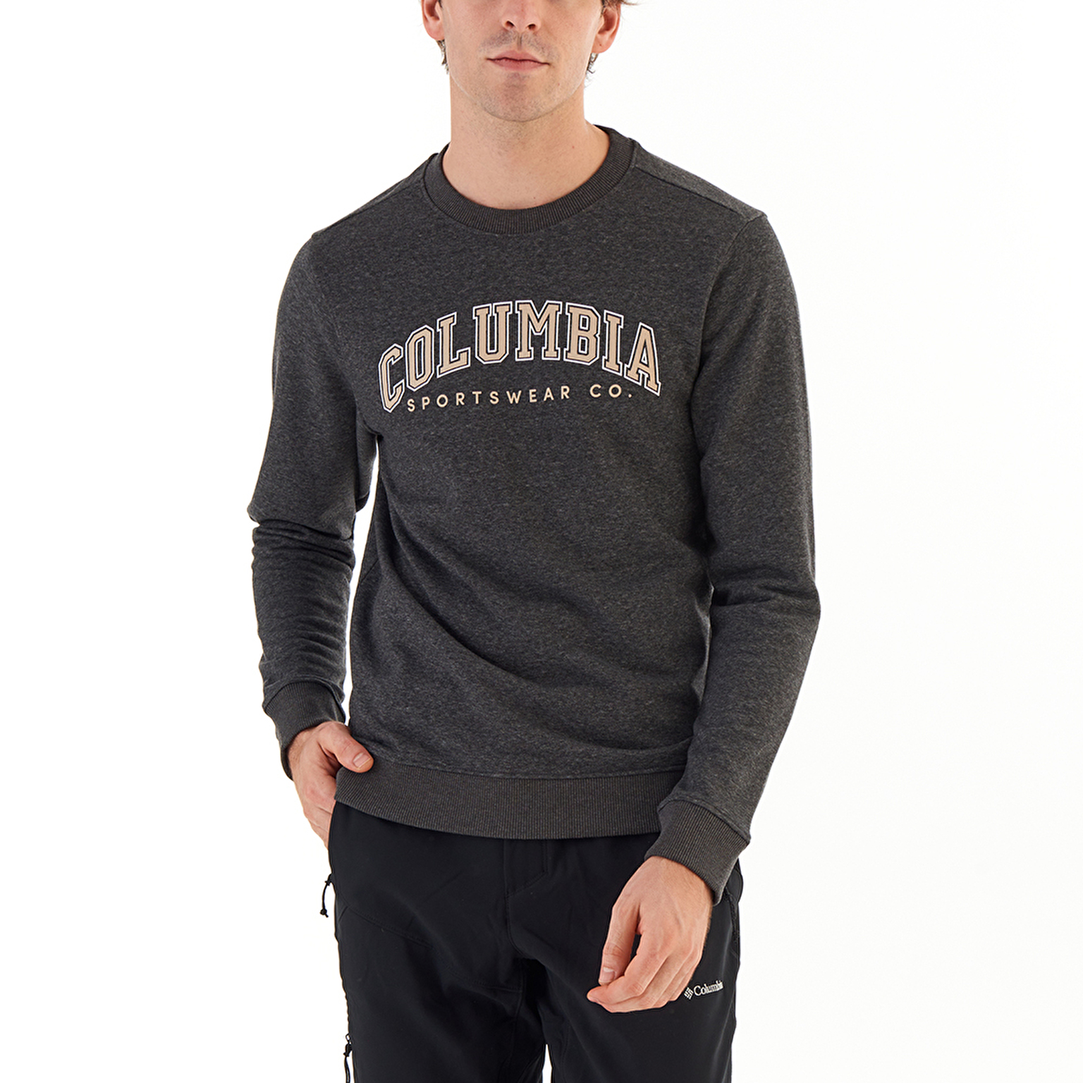 CSC College Logo Erkek Sweatshirt