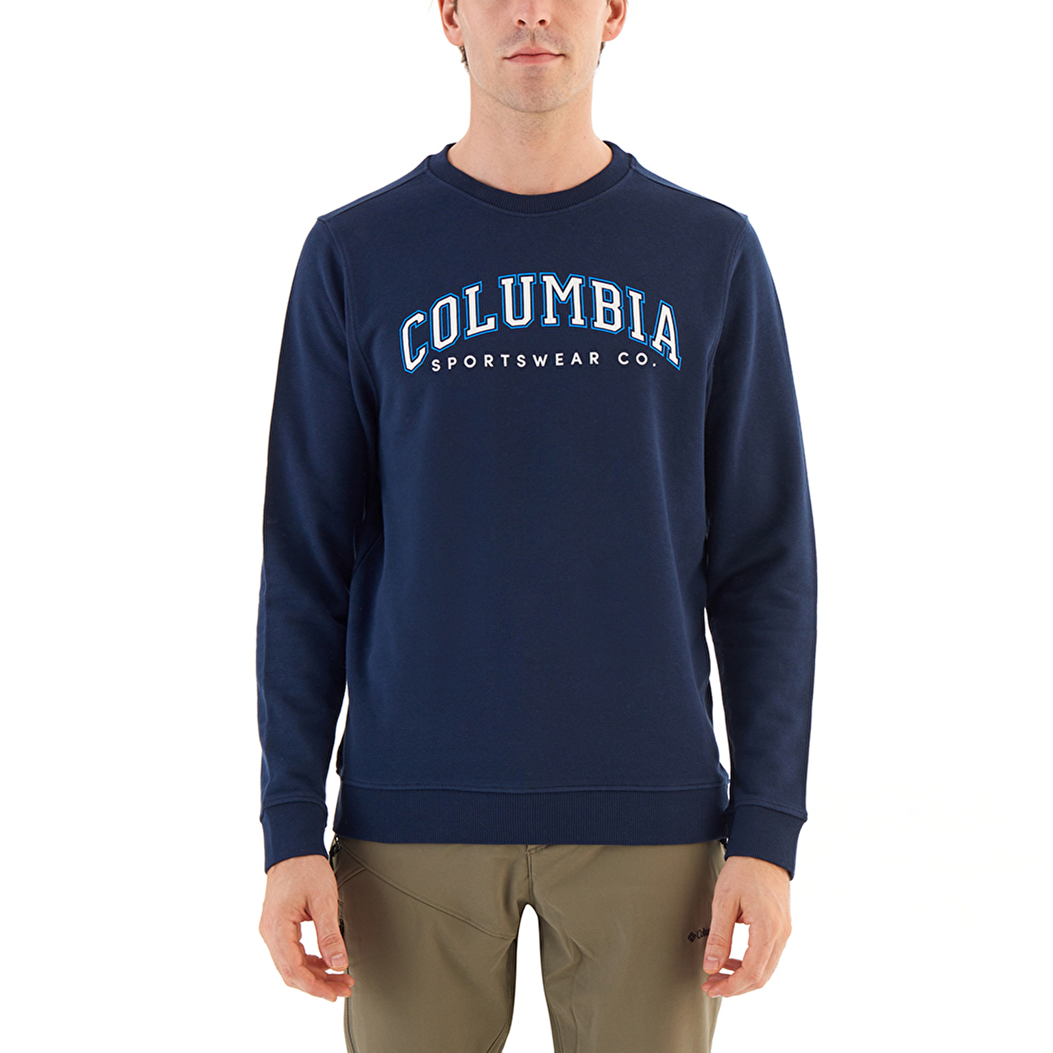 CSC College Logo Erkek Sweatshirt