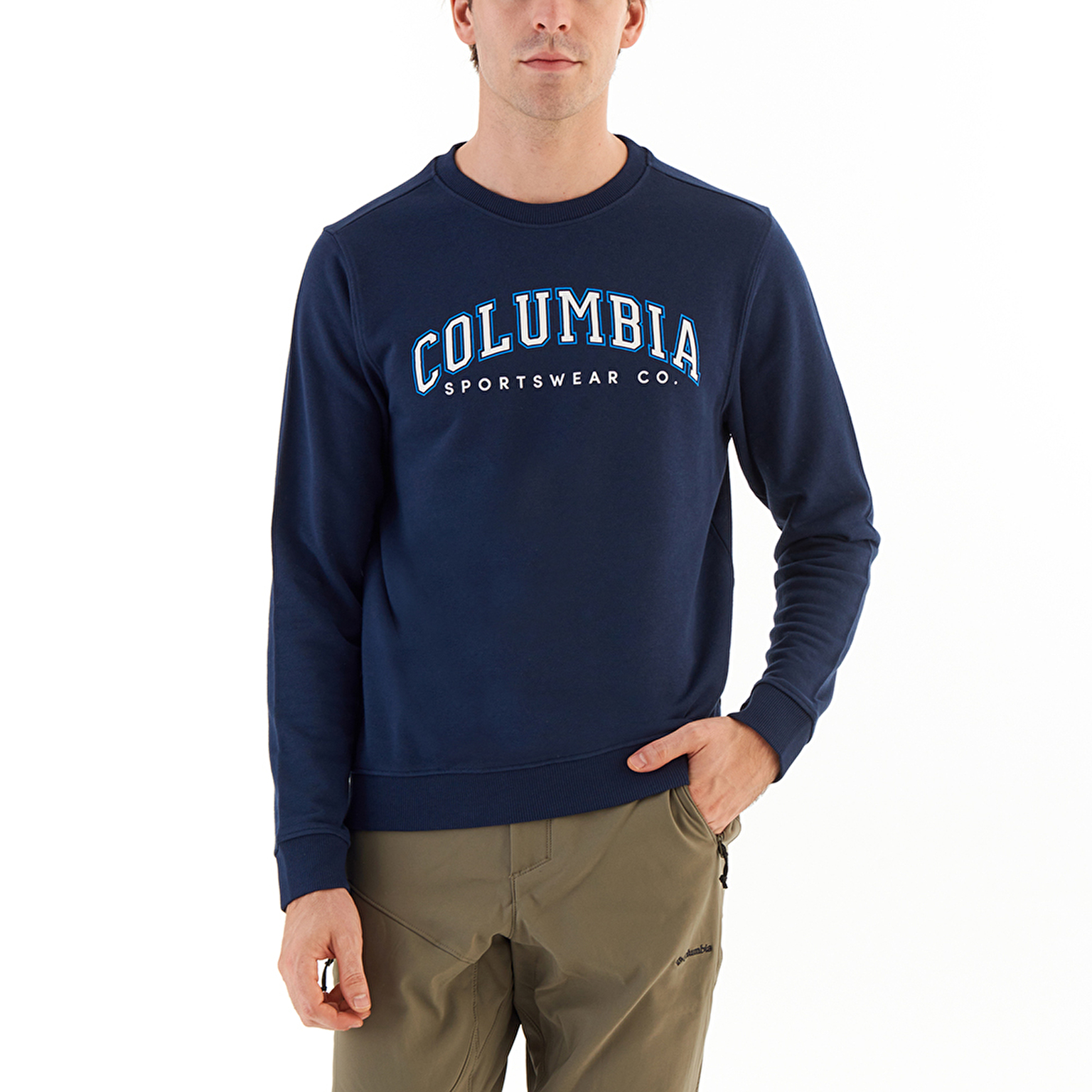 CSC College Logo Erkek Sweatshirt