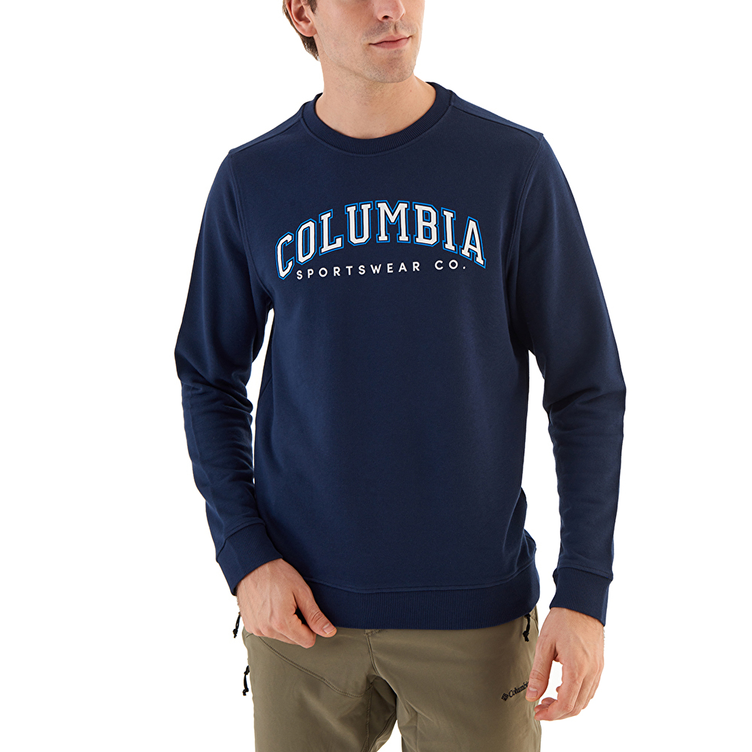 CSC College Logo Erkek Sweatshirt