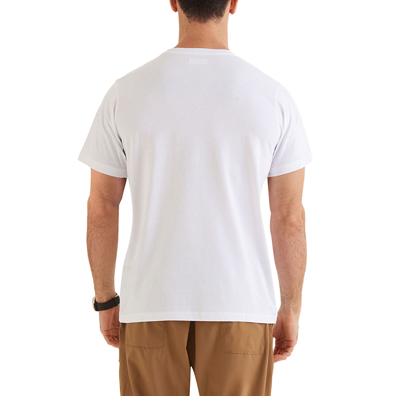 CSC Branded Badge Erkek Comfort Kısa Kollu T-shirt