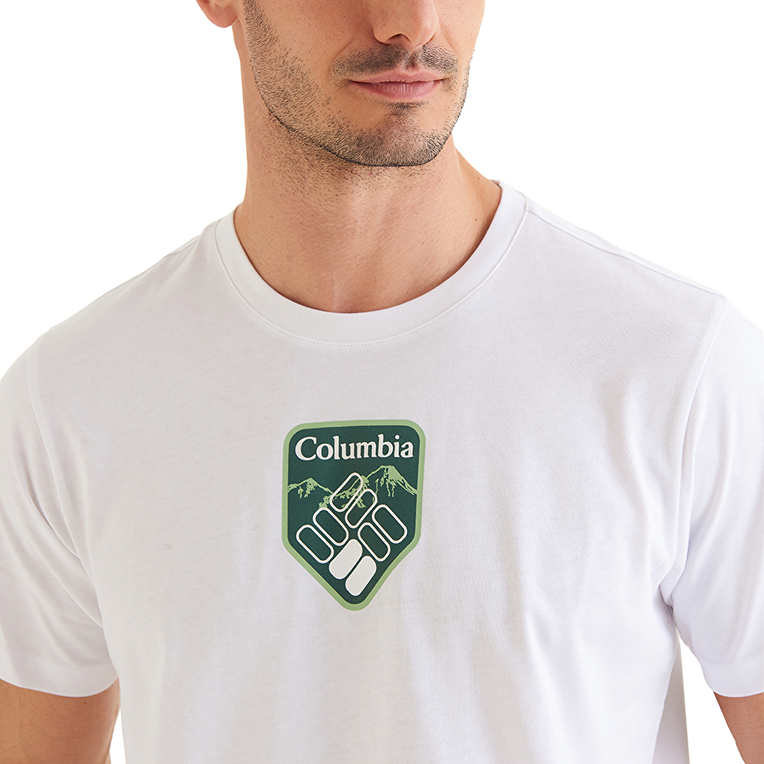 CSC Branded Badge Erkek Comfort Kısa Kollu T-shirt