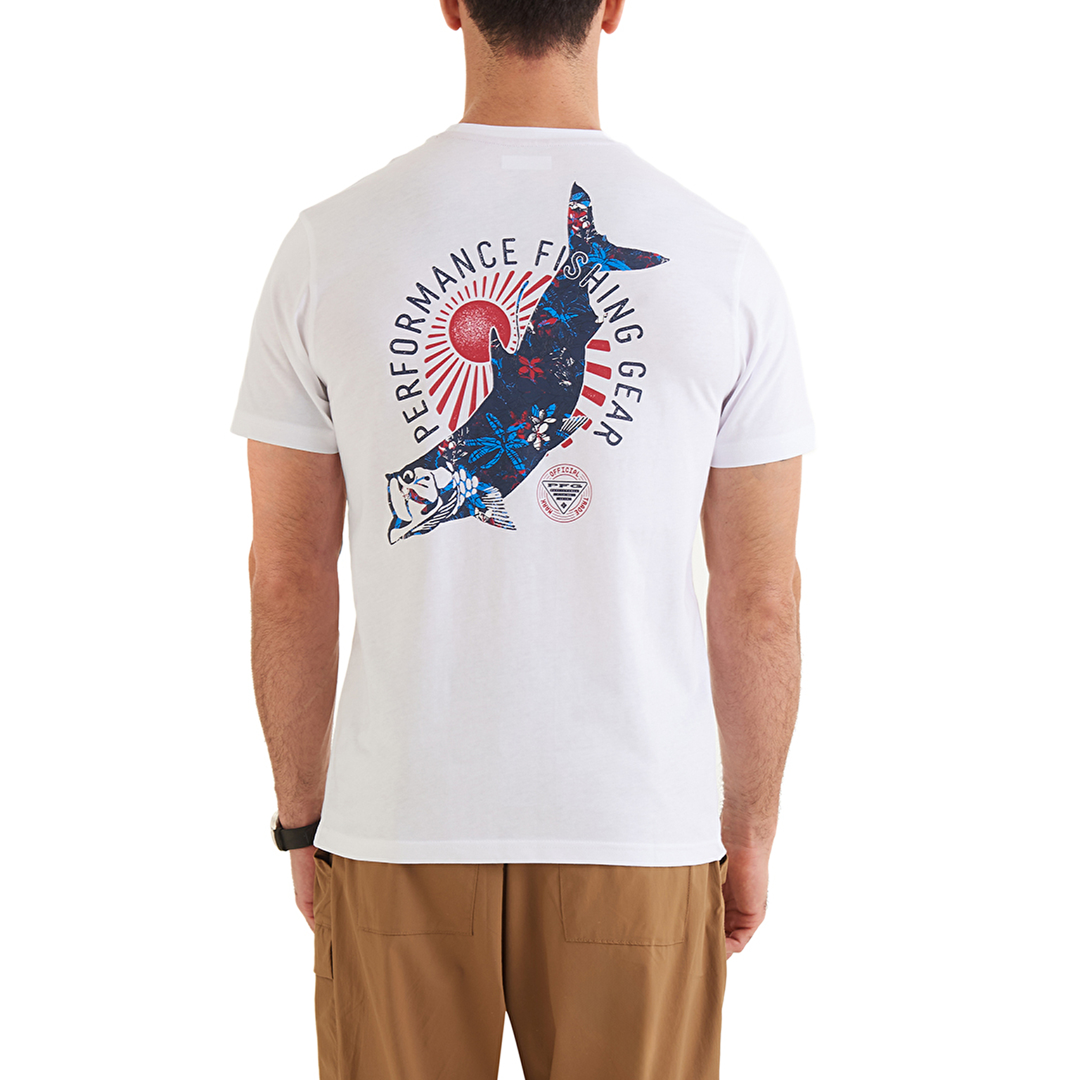 CSC PFG Tarpon Print Erkek Kısa Kollu T-shirt