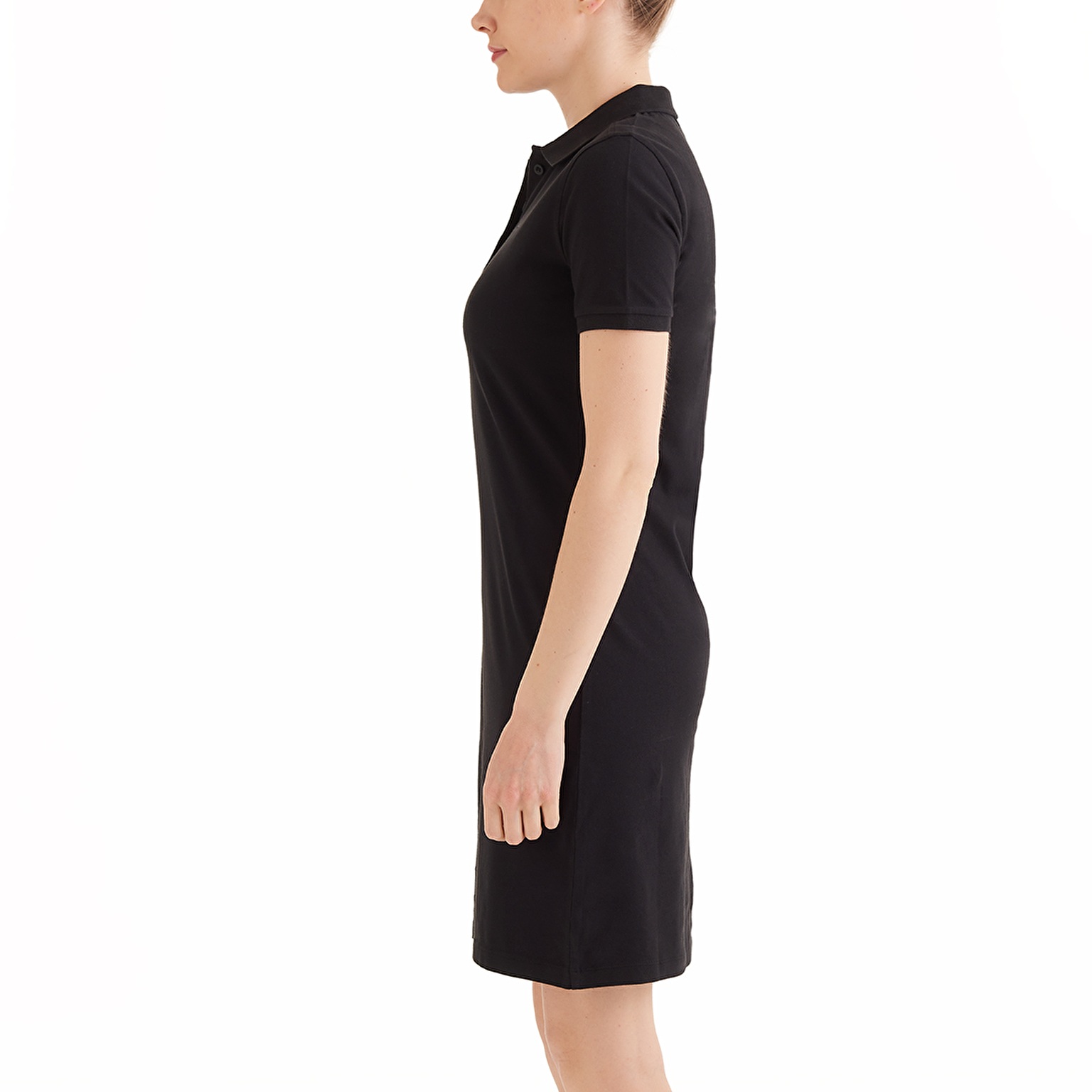 CSC Basic Polo Dress Kadın Kısa Kollu Elbise