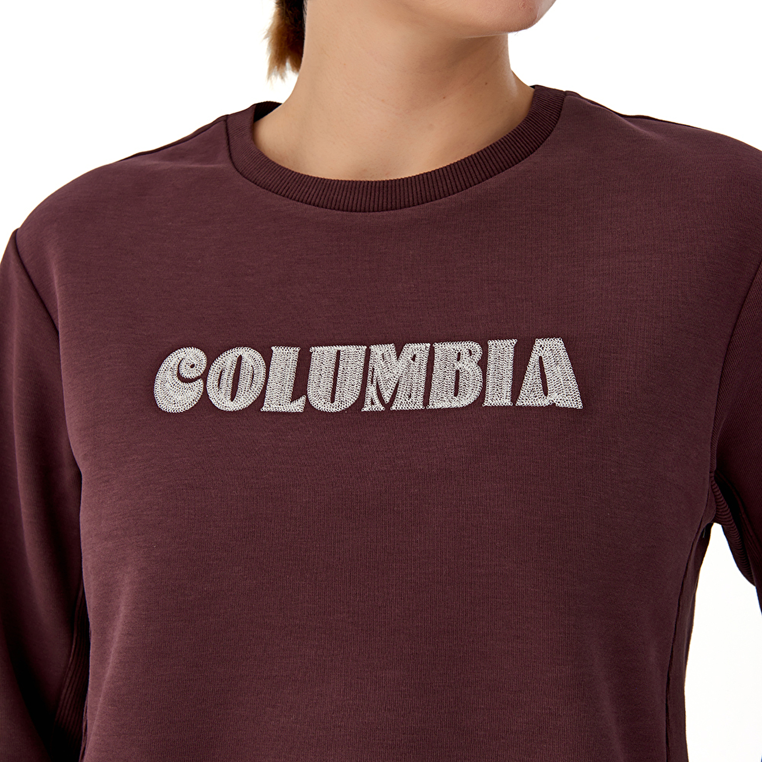 CSC Columbia Embroidery Kadın Sweatshirt