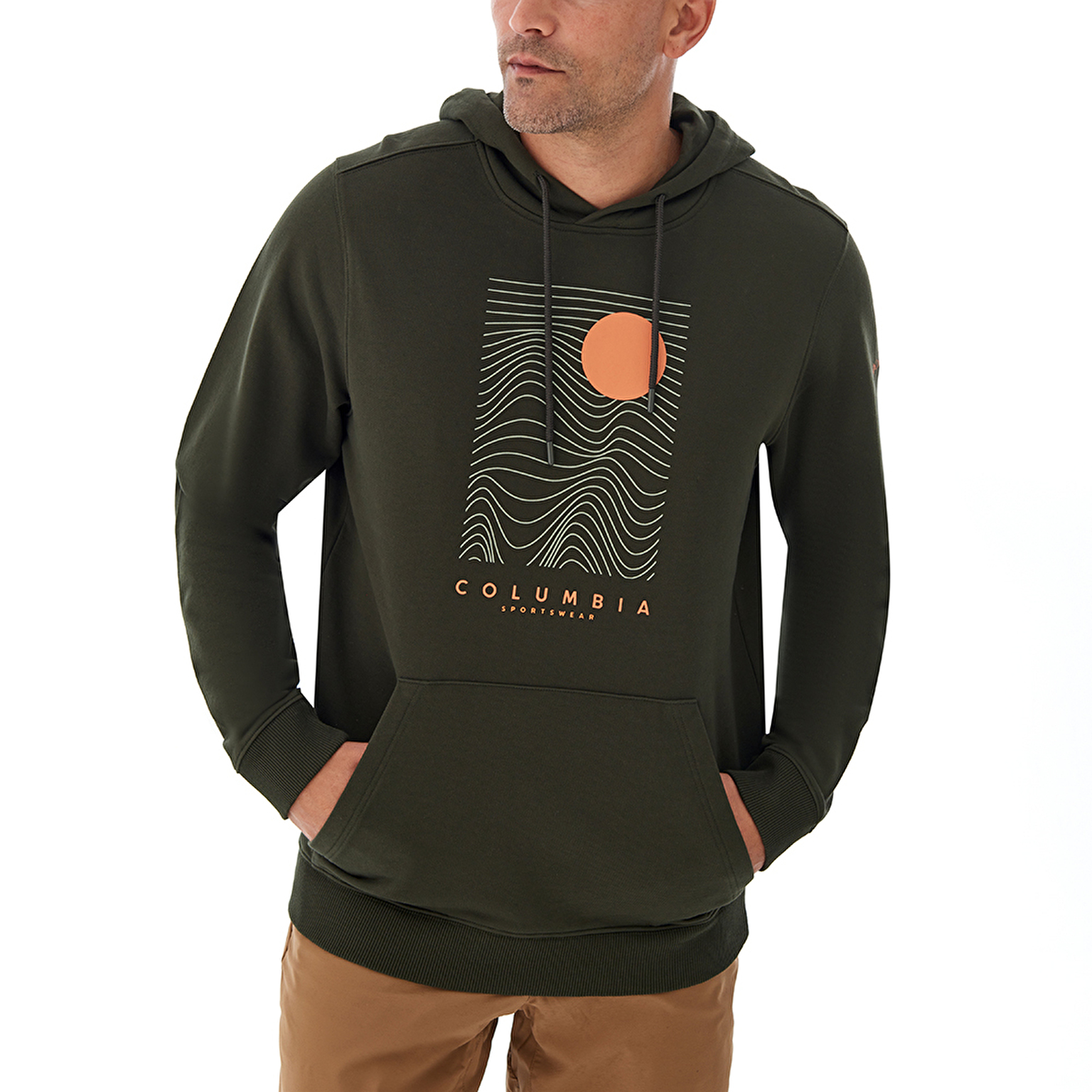 CSC Linear Drifts Erkek Kapüşonlu Sweatshirt