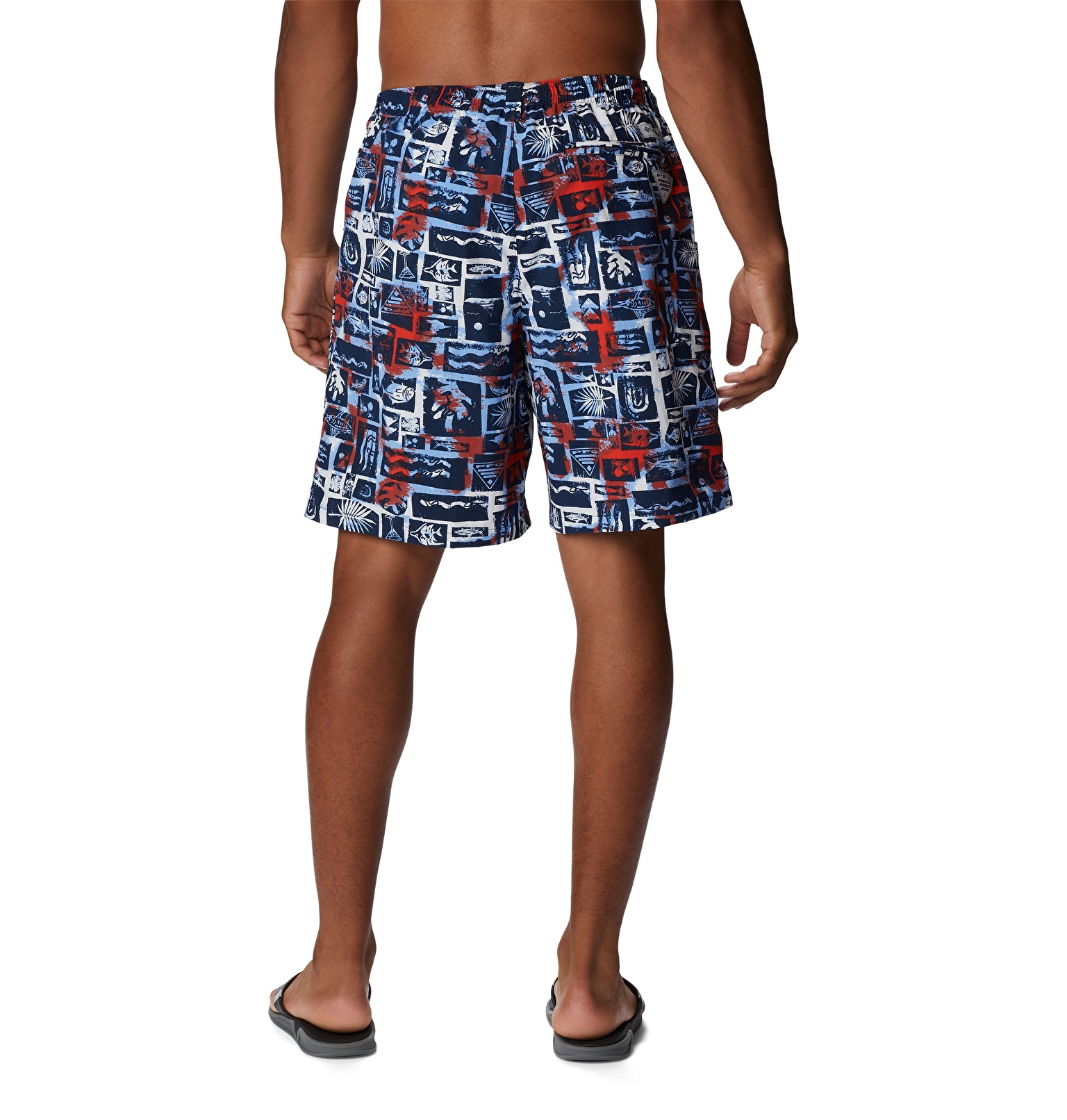 Columbia Backcast III Water Short Pantaloncini da Trekking, Turchese Elettrico, XL x 6L Uomo