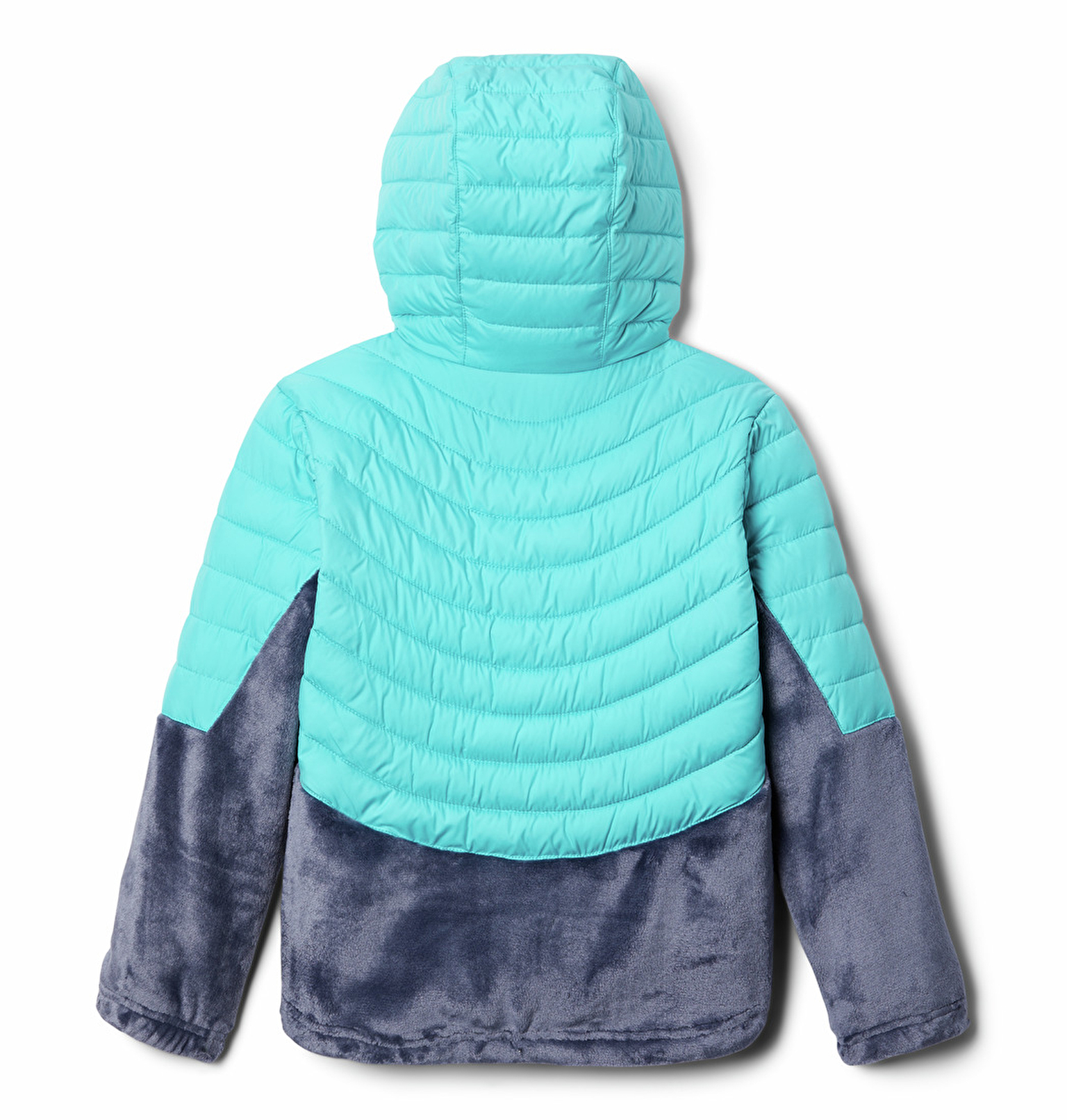 Powder Lite Girls Novelty Hooded Çocuk Mont