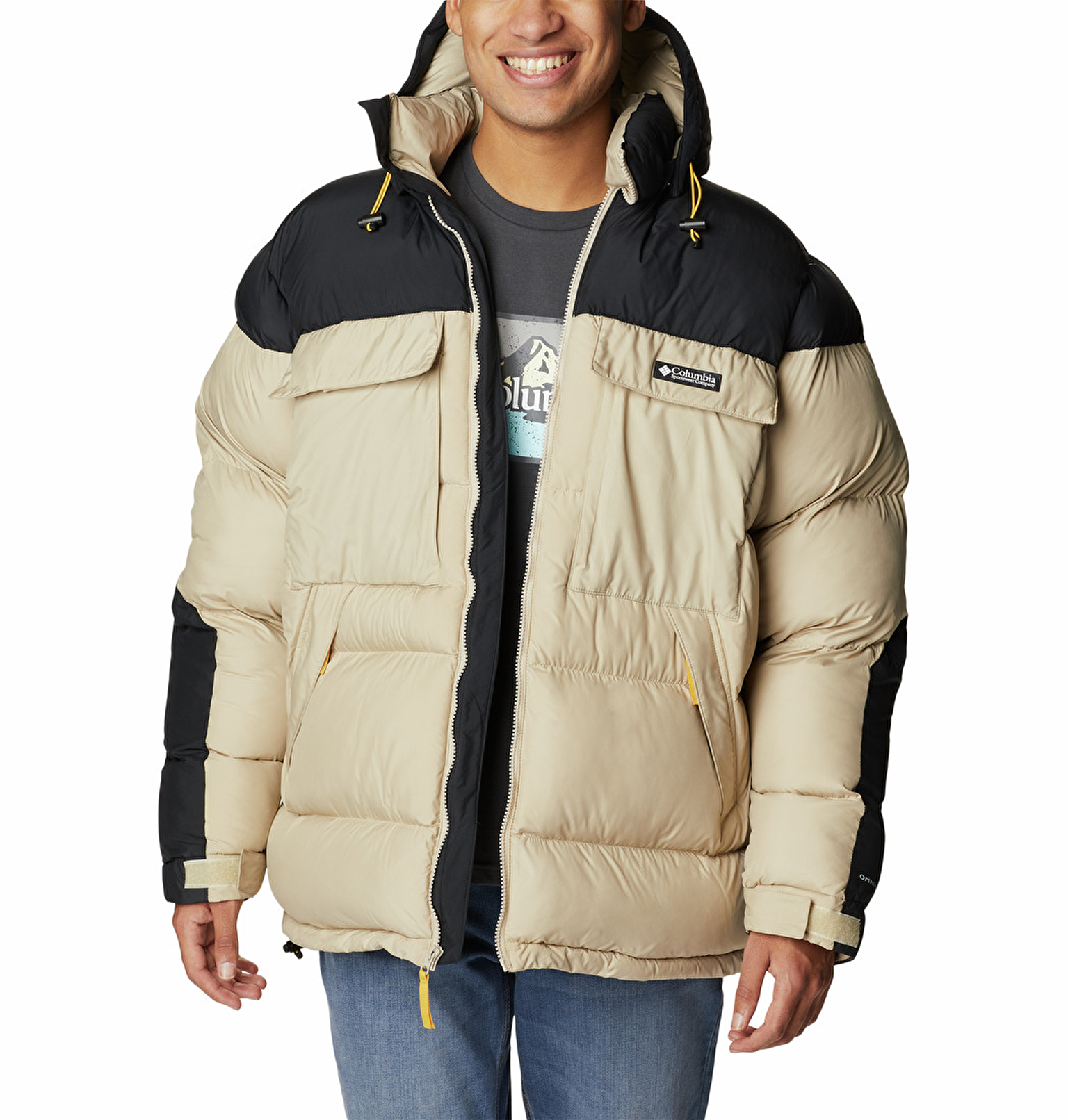 Ballistic Ridge Oversized Puffer Erkek Mont