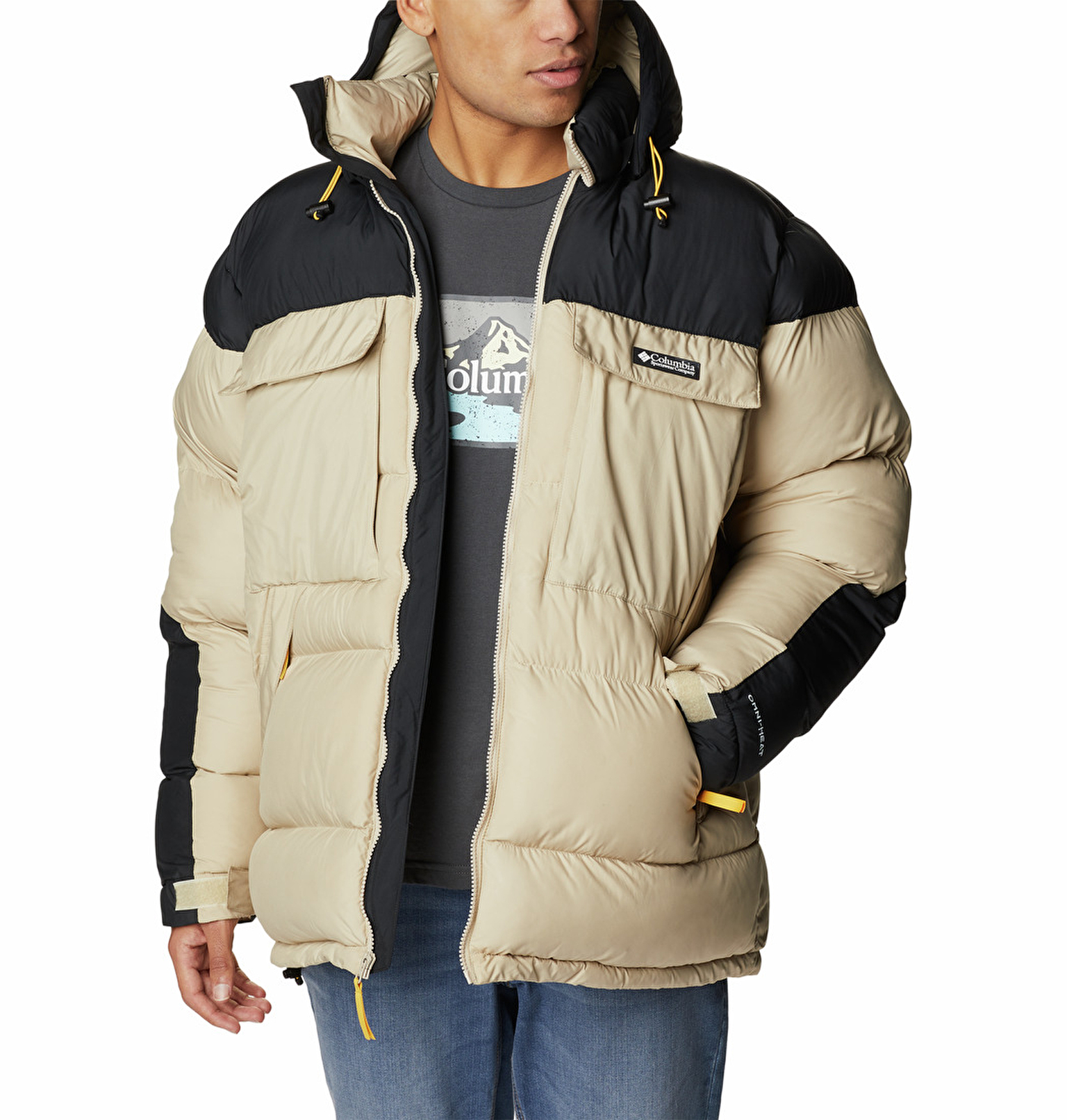 Ballistic Ridge Oversized Puffer Erkek Mont