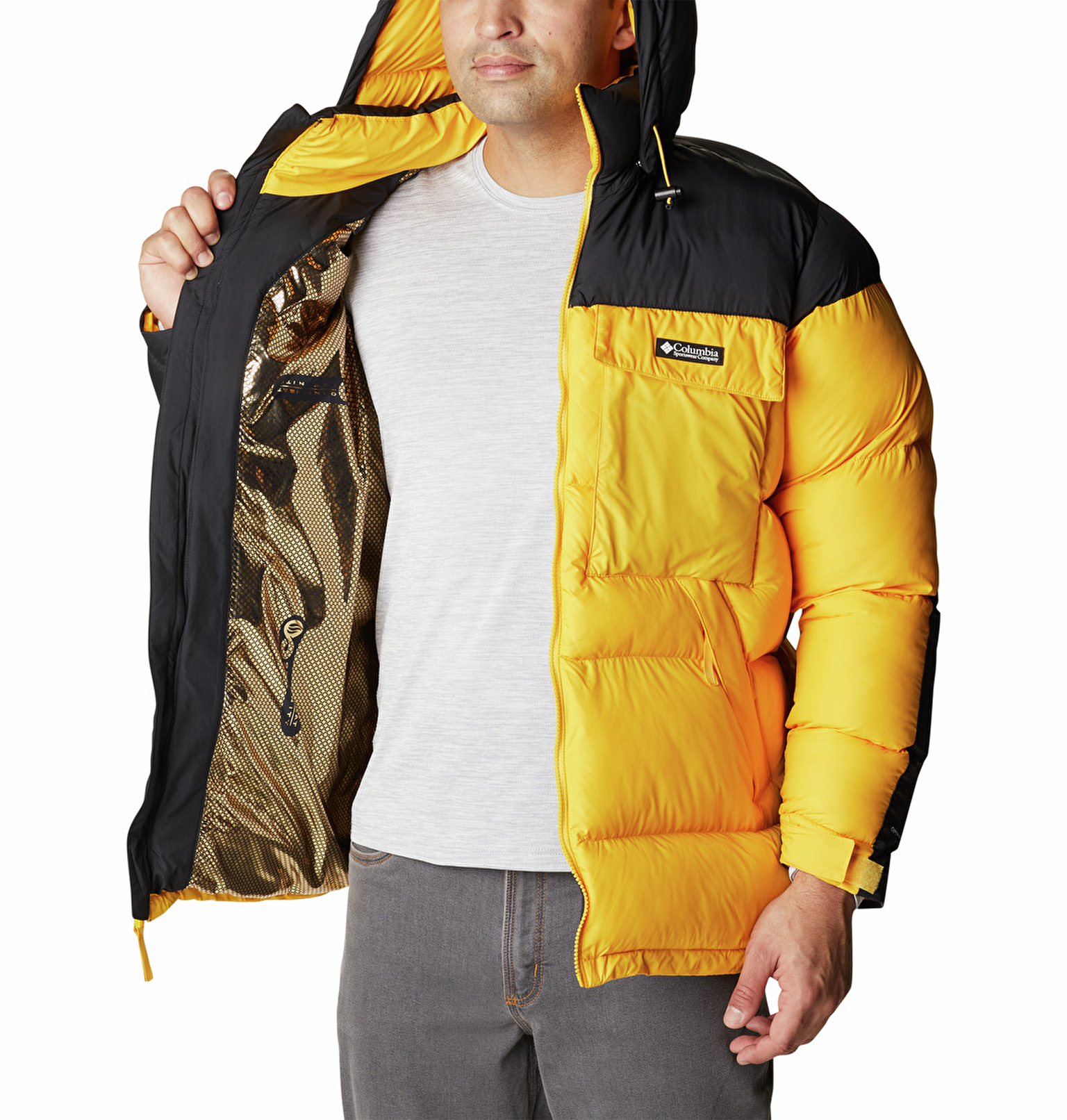 Ballistic Ridge Oversized Puffer Erkek Mont