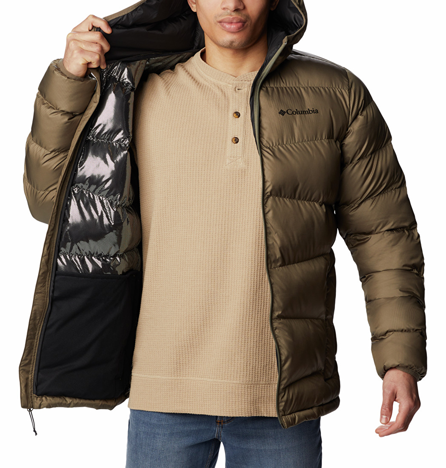 Fivemile Butte Hooded Erkek Mont