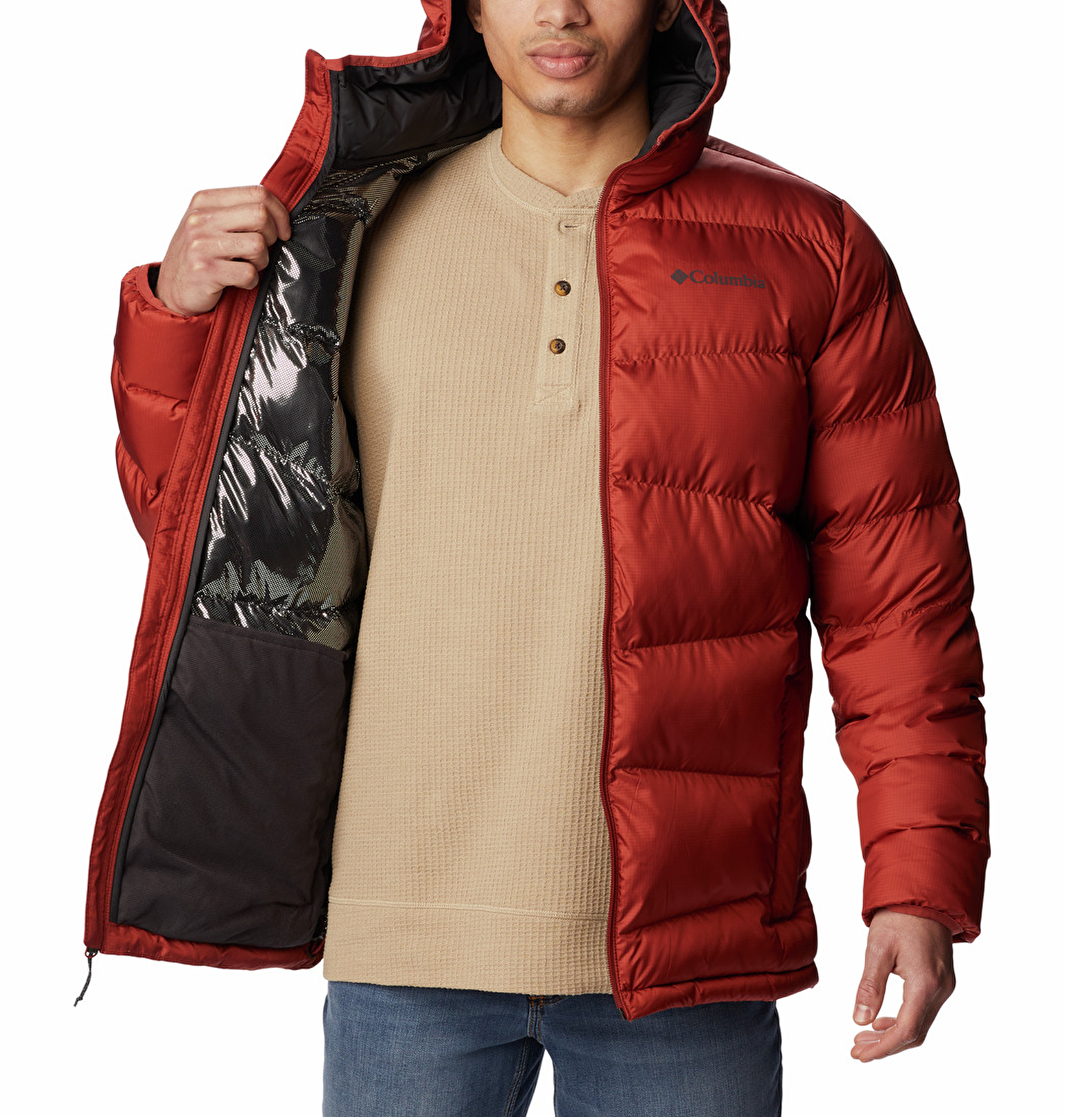 Fivemile Butte Hooded Erkek Mont