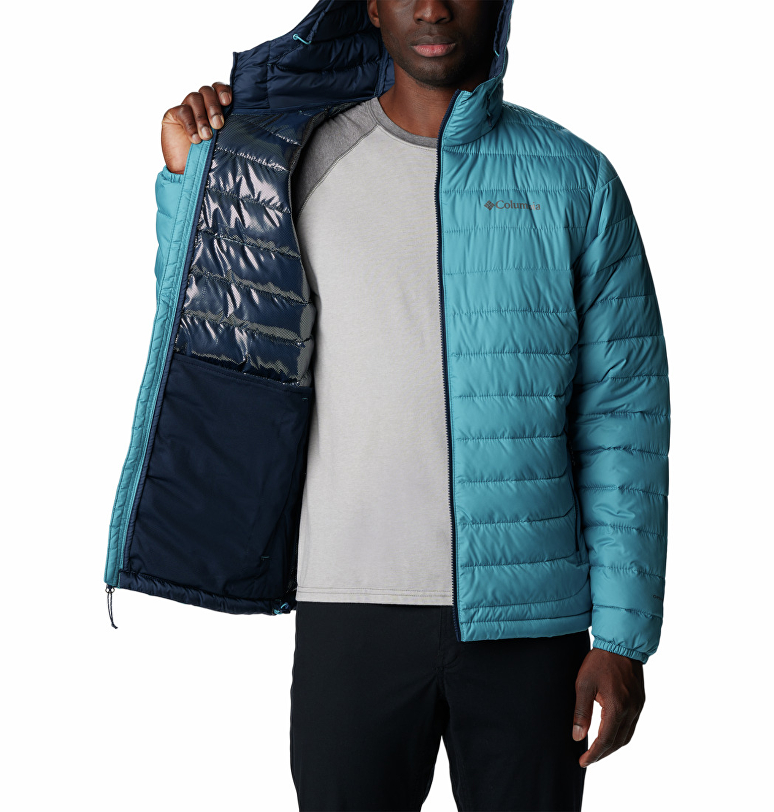 Powder Lite Hooded Erkek Mont