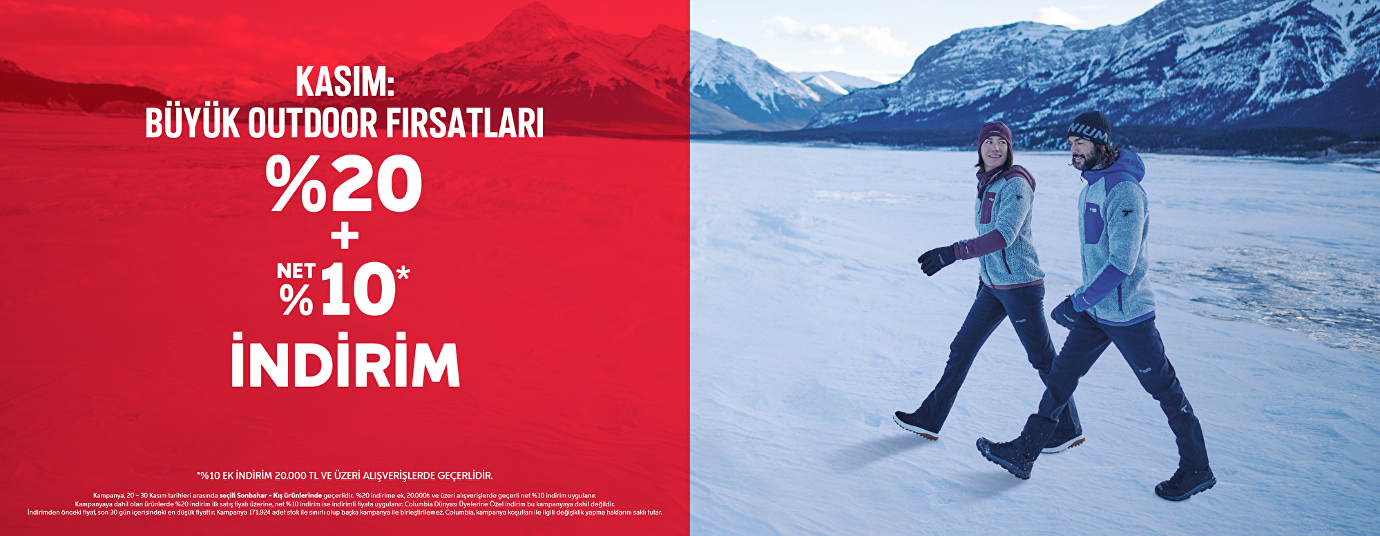 Kasım Yuzde 20+10 Web Slider