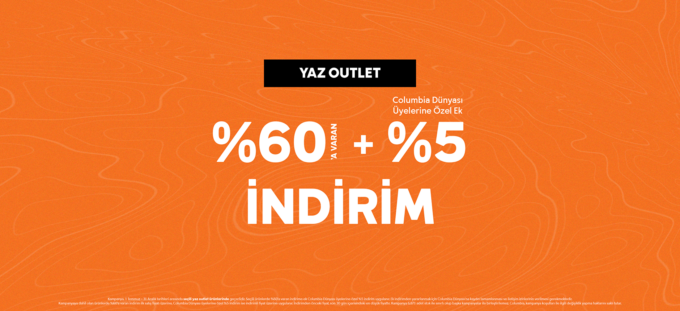 Yaz Outlet %60 Web Slider