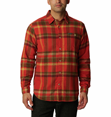 Pitchstone Heavyweight Flannel Erkek Uzun Kollu Gömlek