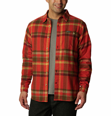 Pitchstone Heavyweight Flannel Erkek Uzun Kollu Gömlek_4