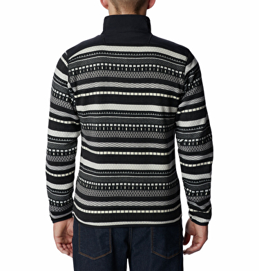 Sweater Weather II Printed Half Zip Erkek Polar Üst_1