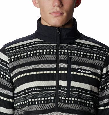 Sweater Weather II Printed Half Zip Erkek Polar Üst_3