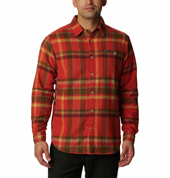 Pitchstone Heavyweight Flannel Erkek Uzun Kollu Gömlek_0