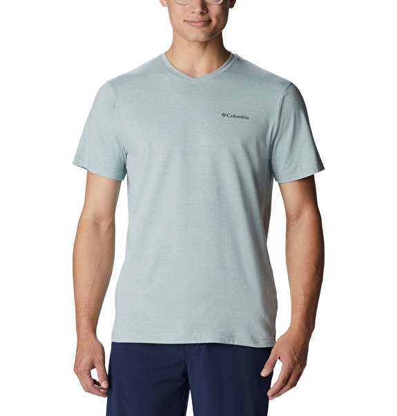 Sun Trek V-Neck Erkek Kısa Kollu T-Shirt_0