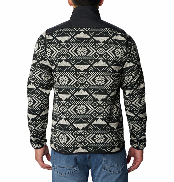 Sweater Weather II Printed Half Zip Erkek Polar Üst_1