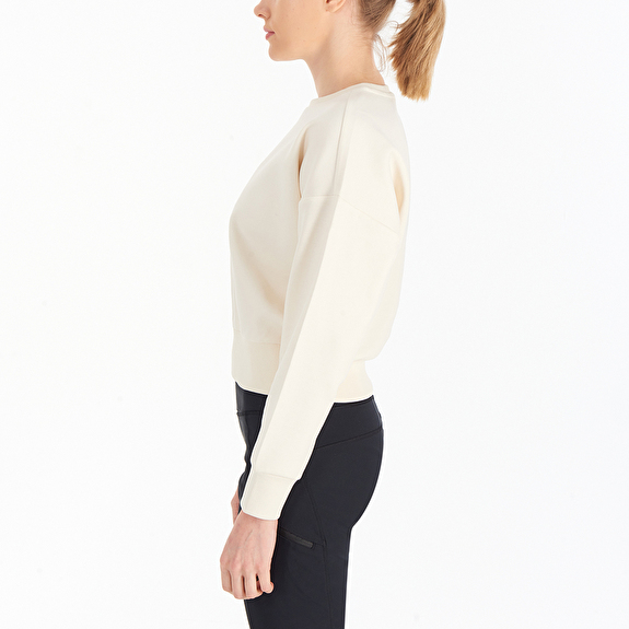 W Bar Split Crop Kadın Sweatshirt_2