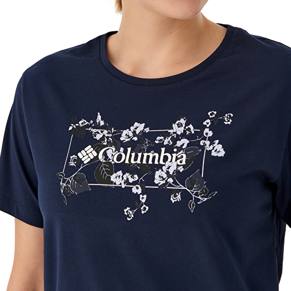 CSC Floral Emblem Kadın Kısa Kollu T-Shirt_5