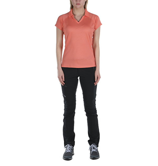 Cool News Kısa Kollu Kadın Polo T-shirt