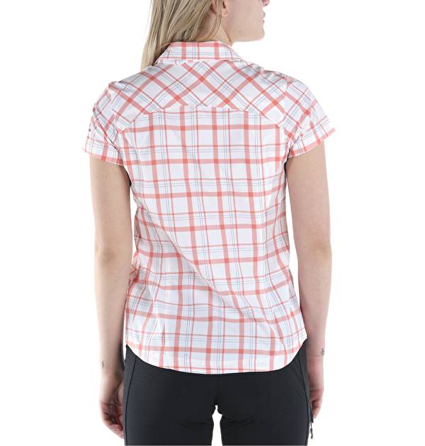 Silver Ridge Multi Plaid Kısa Kollu Kadın Gömlek
