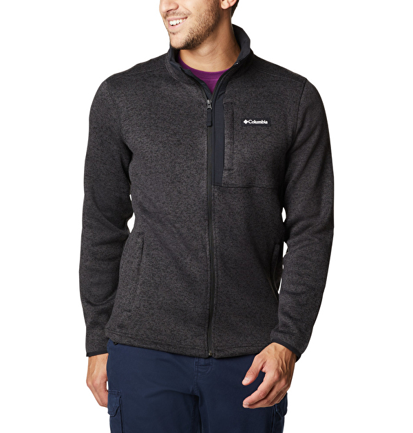 Sweater Weather™ Erkek Tam Fermuarlı Polar Üst