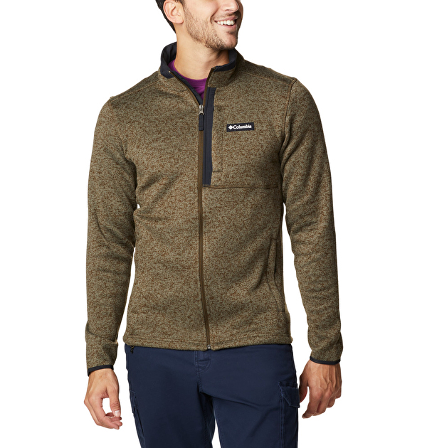Sweater Weather™ Erkek Tam Fermuarlı Polar Üst