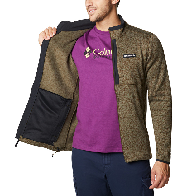 Sweater Weather™ Erkek Tam Fermuarlı Polar Üst
