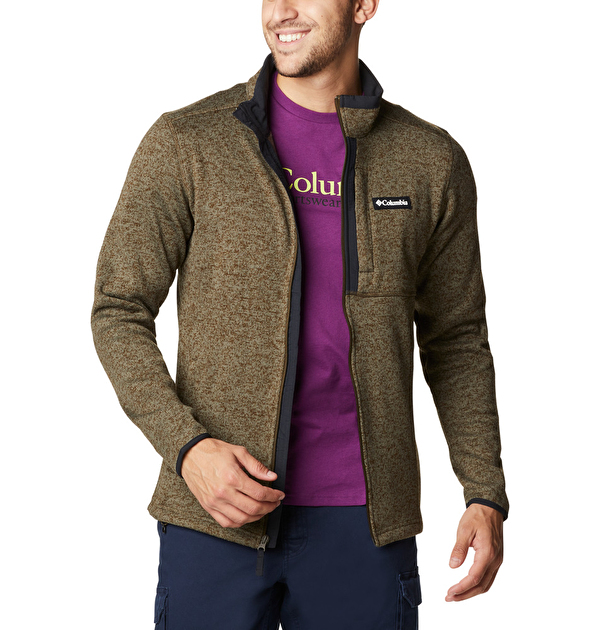 Sweater Weather™ Erkek Tam Fermuarlı Polar Üst